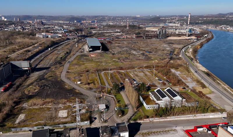 L'ex-cokerie d'Ougrée, un parc économique en 2028