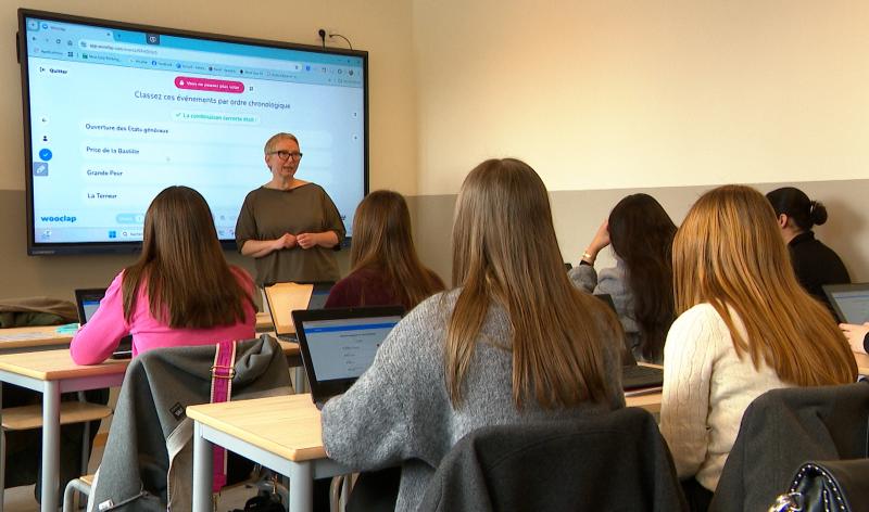 Des écoles wallonnes 100% connectées