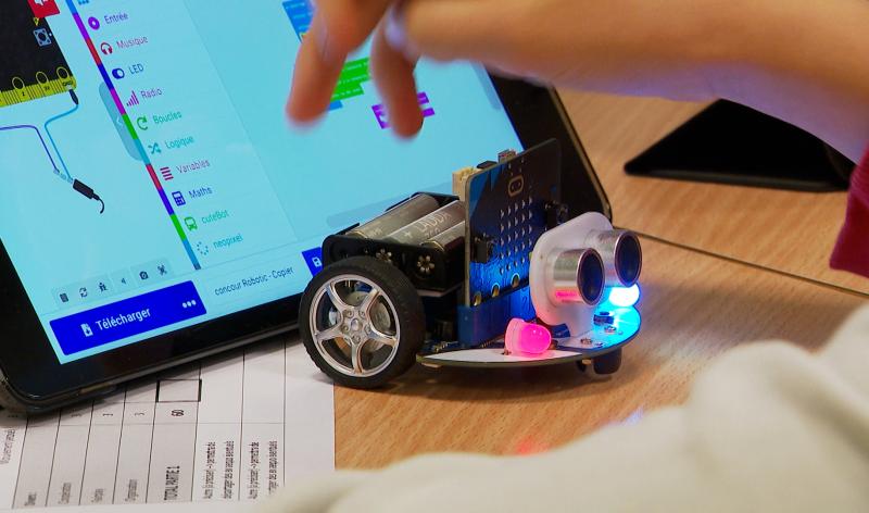 Concours de robotique à Visé