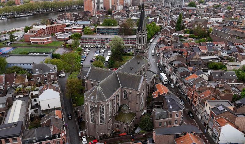 Liège: l'église Sainte-Foy fermée pour cause d'effondrement