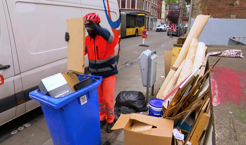 La collecte des encombrants à Liège : Ce sera fini en 2026 !