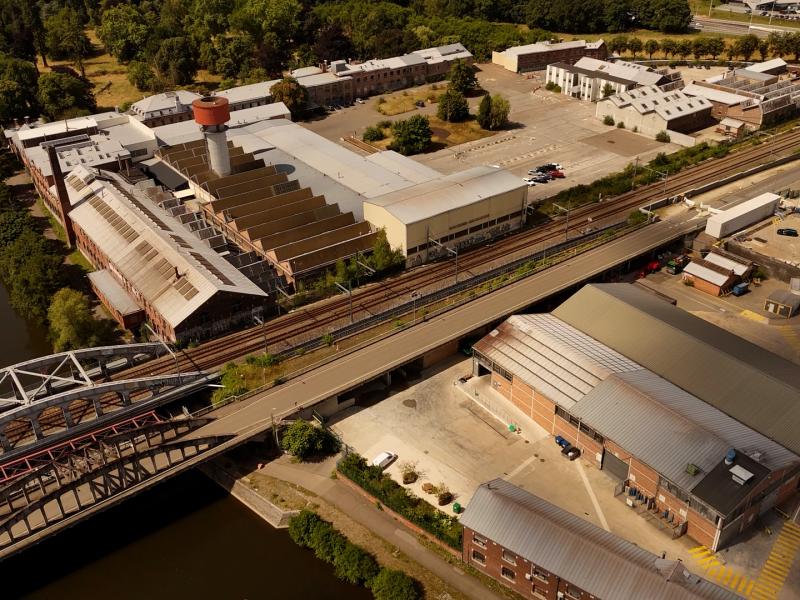 Fermeture du pont qui relie Angleur à Chênée