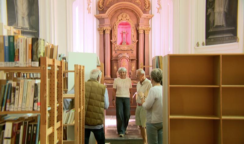 Faimes: la bibliothèque déménage à la Chapelle de Saives