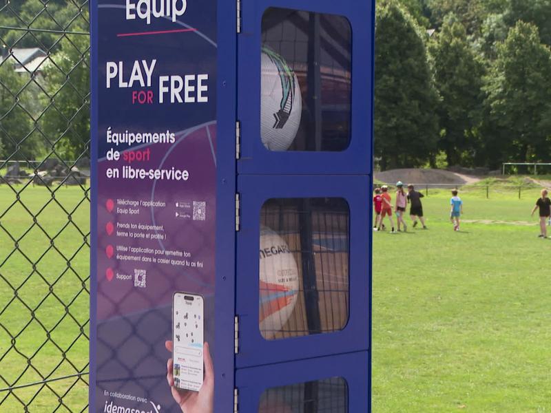 Emprunter un ballon de basket ou de rugby, c'est possible à Aywaille