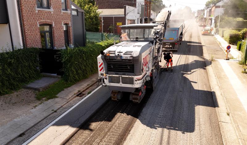 Embourg: La Voie de l'Ardenne en chantier