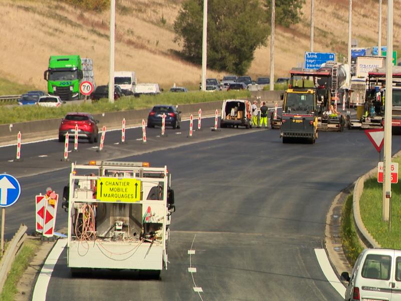 Fin des travaux sur l’E42 et sur l’E25 et nouvelle phase de chantier à Burenville