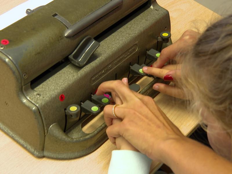 La Lumière accompagne les enfants non-voyants à l'école
