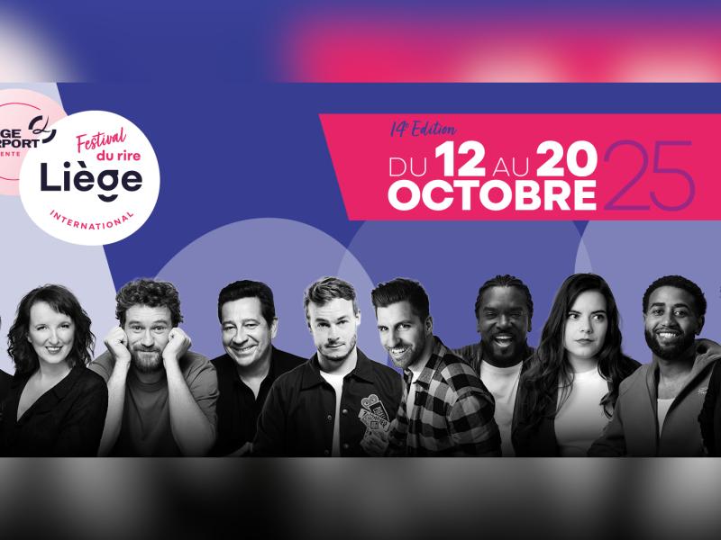 14e édition du Festival International du Rire de Liège: Laurent Gerra, Nico en Vrai, Anne Roumanoff, Antonia de Rendinger