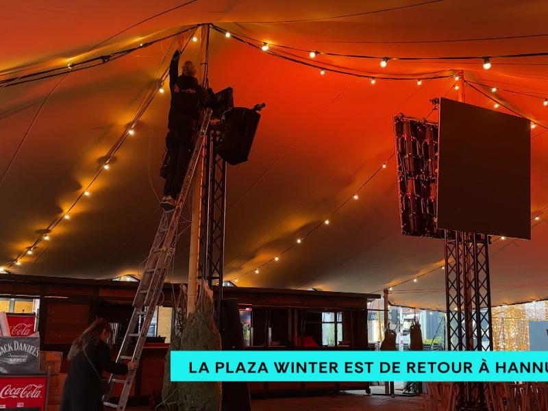 Nouvelle édition de la Plaza winter à Hannut