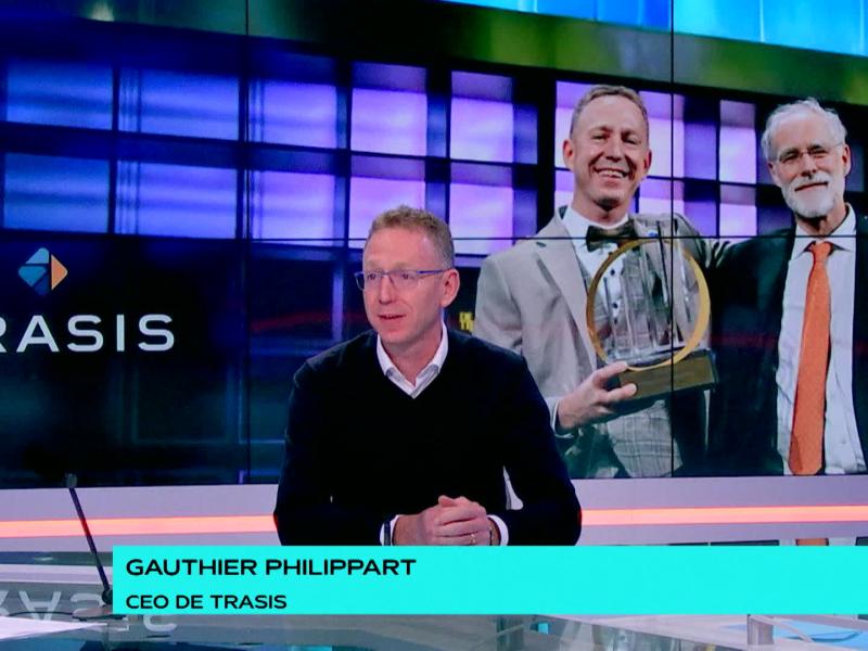 L'invité : Gauthier Philippart, CEO de Trasis (entreprise de l'année)