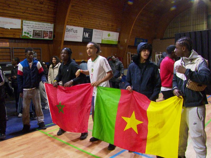 Plus de 500 personnes à Bressoux pour suivre la finale Sénégal - Maroc