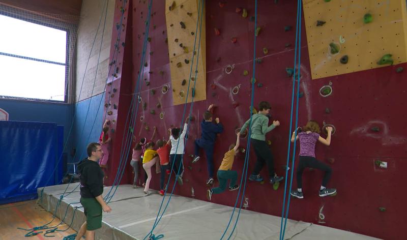Quand le sport remplace l'école un jour de grève