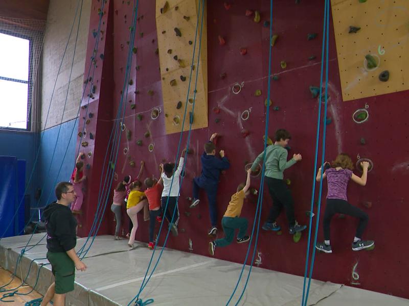 Quand le sport remplace l'école un jour de grève