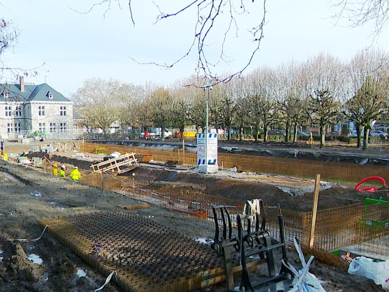 Travaux d'envergure sur le site de Péralta à Angleur