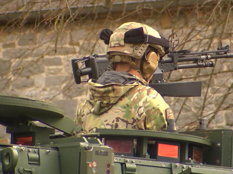 Trois jours d'exercice militaire à Clavier, Marchin et Modave