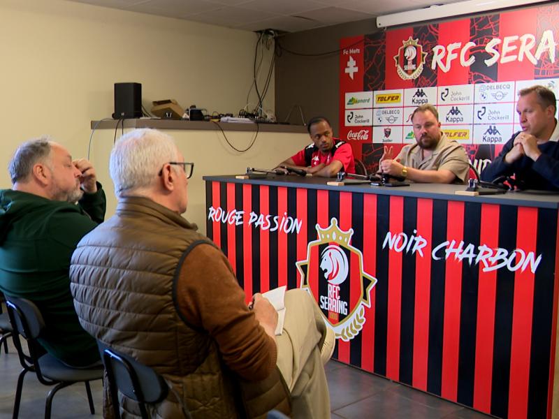 FC Seraing : Arnauld Mercier a "envie de voir les joueurs s'éclater" contre Beveren