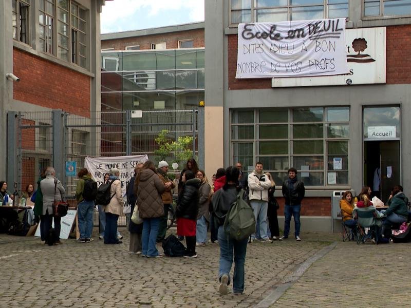 Grève des enseignants dans une quinzaine d'écoles liégeoises