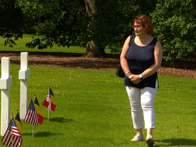 « La liberté, on doit se battre pour la garder » : Nathalie Mistiaen fait vivre la mémoire de soldats américains