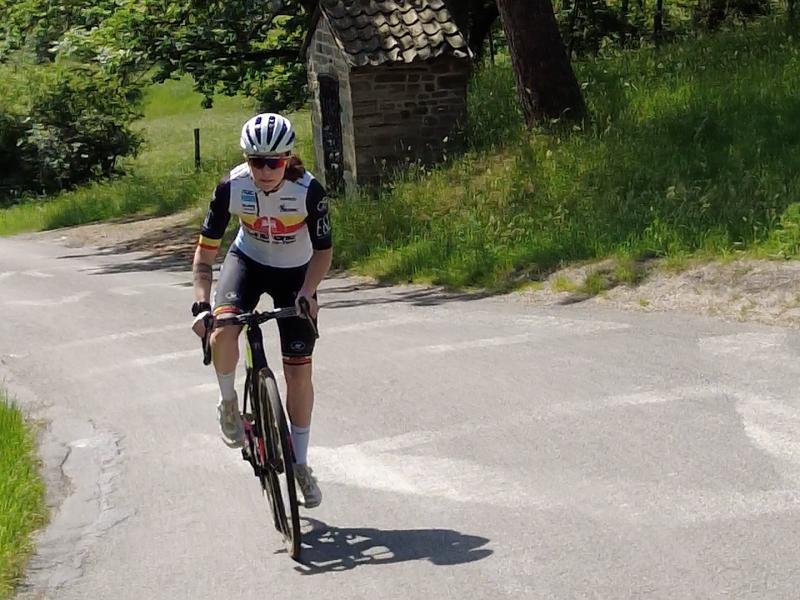 Nouveau challenge pour la cycliste Delphine Thirifays !