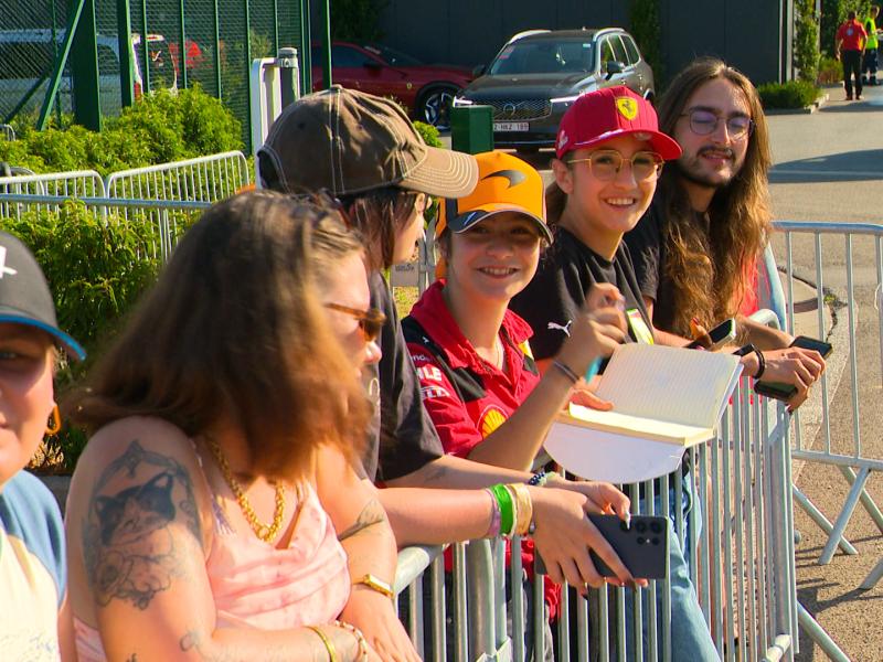 Arrivées (furtives) de pilotes de F1 à l'aéroport de Liège