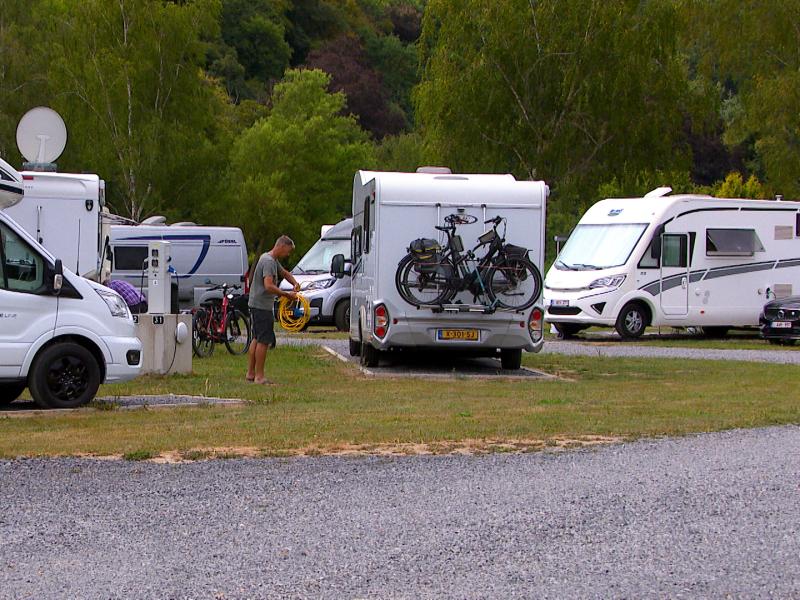 L'aire de camping de Hamoir fait un carton auprès des touristes