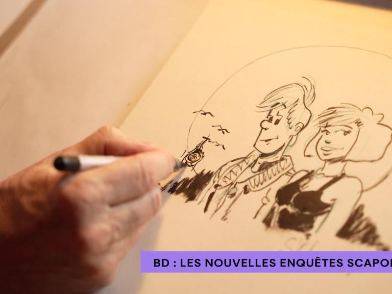 BD : Stibane et Georges Van Linthout relancent "Les enquêtes Scapola"