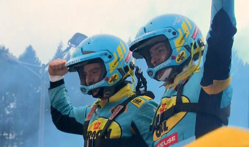Cédric Cherain remporte pour la première fois le championnat de Belgique des rallyes
