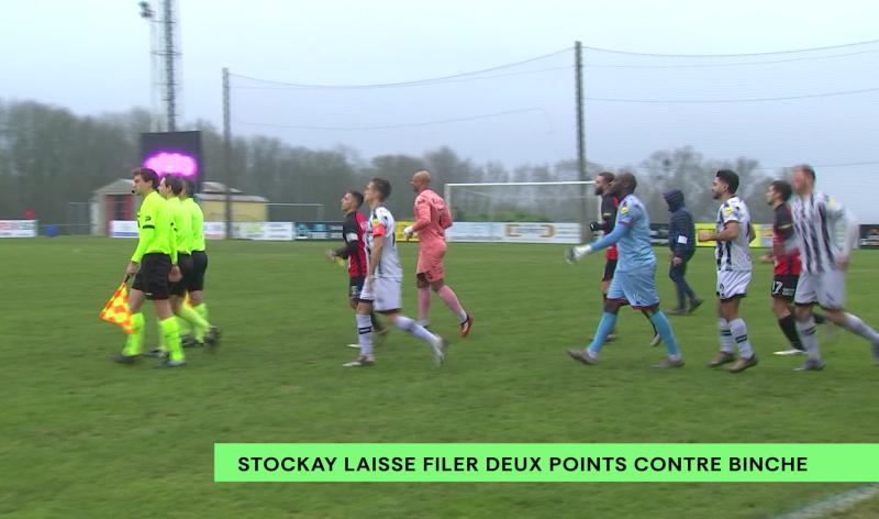 D1 ACFF : Stockay laisse filer deux points contre Binche