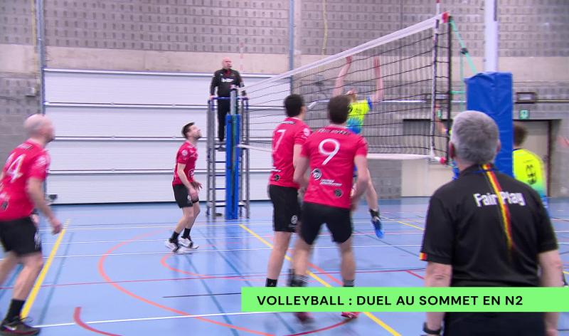Volleyball: duel au somme entre Esneux et Guibertin en N2B