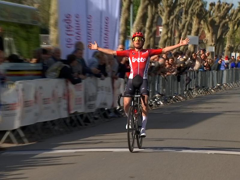 À 19 ans, Jarno Widar remporte Liège-Bastogne-Liège Espoirs