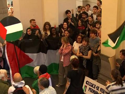 "Confiance rompue" entre les étudiants pro-palestiniens et l'ULiège