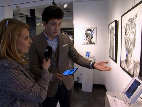 "Hybride", l'exposition innovante de Noir Artist qui propose oeuvres physiques et NFT à la galerie Liehrmann