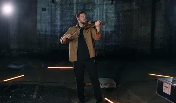 "Parallaxe" une création du violoniste Damien Chierici pour le festival d'art de Huy 
