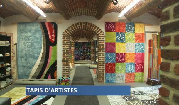 Des tapis réalisés à partir d'oeuvre d'artistes liégeois à Saive