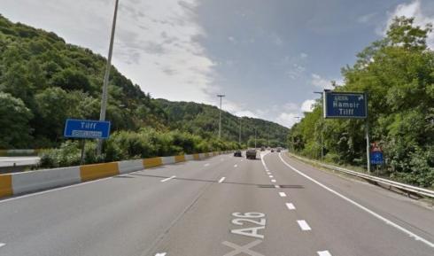 La sortie d'autoroute Tilff fermée une semaine