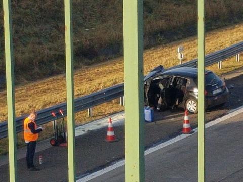 L'autoroute E40 dégagée entre Waremme et Loncin