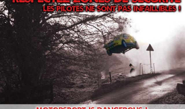 Rallye du Condroz : soyez prudents !