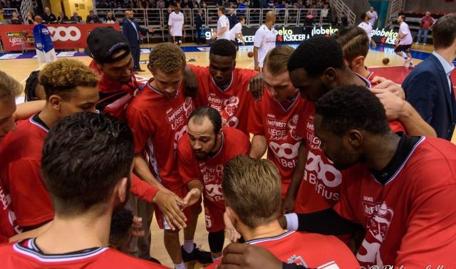 Première victoire de Liege Basket à domicile