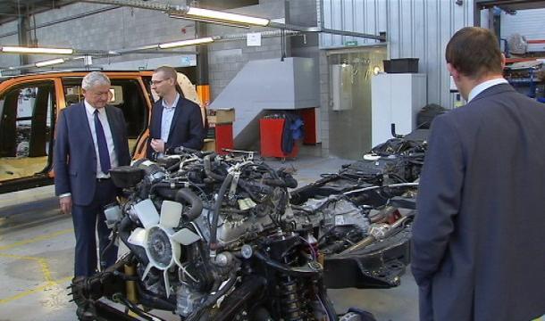 Visite ministérielle chez Carat-Duchatelet