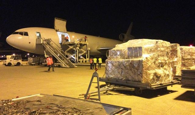 Bierset : un avion humanitaire pour le Tchad