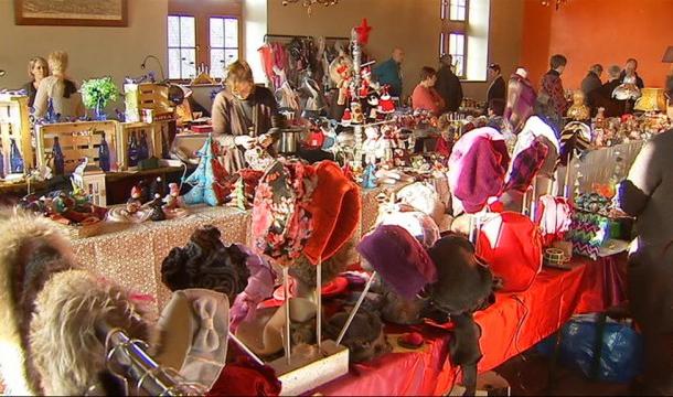 Le marché de Noël à l'Avouerie d'Anthisnes