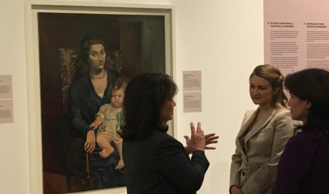 Visite prestigieuse à l'exposition 21 rue La Boétie