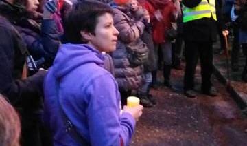 Manifestation hier au centre fermé de Vottem