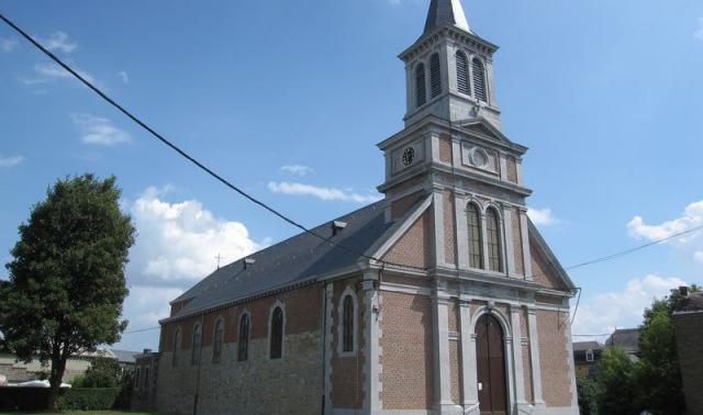 Incendie dans la Collégiale Saint-Médard à Ouffet
