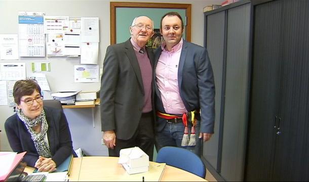 A 77 ans, Joseph Haquin cède le maÍ¯orat de Wasseiges