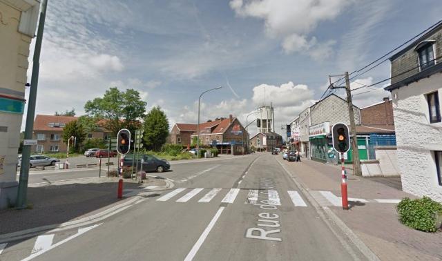 Carrefour de l'Air Pur à Beaufays : début des travaux