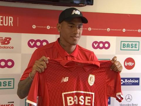 Le nouveau joueur du Standard, Carlinhos, présenté officiellement