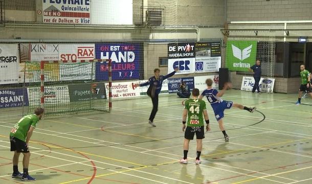 Le HC Visé à deux doigts de battre le champion en ouverture