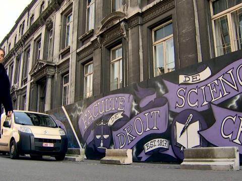 Des graffeurs donnent des couleurs à l'Université de Liège