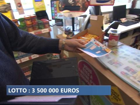 Un gain de 3,5 millions au Loto pour un ticket validé à Liège 